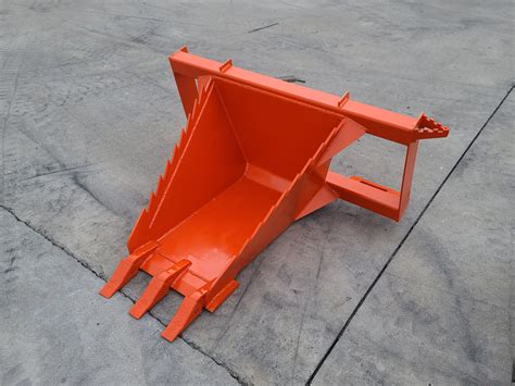 skid steer stump bucket|skid steer attachments stump bucket.